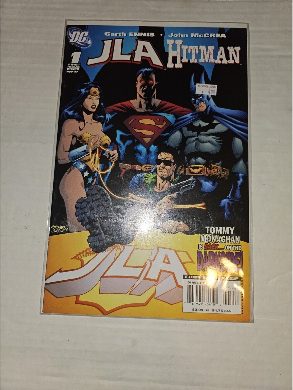 2007 JLA/Hitman #1 DC Comics 8.0 VF Comic Book